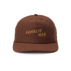 Seager Hat Ramblin Man Hemp Snapback