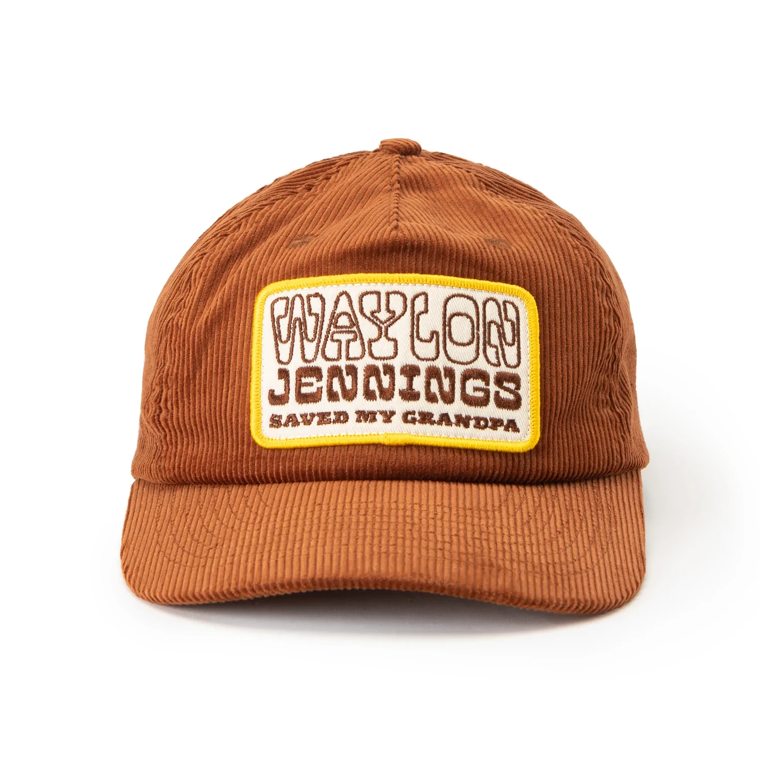 Seager Hat Seager X Waylon Jennings Grandpa Snapback 4 Seager Hat Seager X Waylon Jennings Grandpa Snapback - Image 2