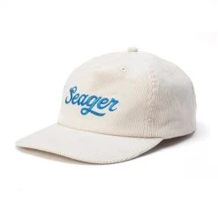 Alternative view of Seager Hat Big Cream Corduroy Snapback