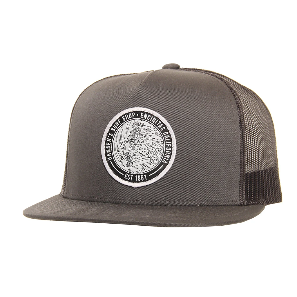 Hansen Hat Mesh Skeleton Surfer 4 Hansen Hat Mesh Skeleton Surfer - Image 2