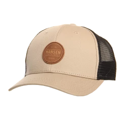 Alternative view of Hansen Hat Box Patch Leather Trucker