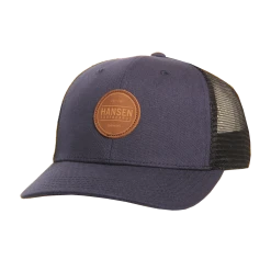 Hansen Hat Box Patch Leather Trucker -Melin Sales Store HANSEN HAT BOXPATCHLEATHERTRUCKER TWILIGHT 2