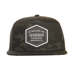 Alternative view of Hansen Hat Established Patch Trucker