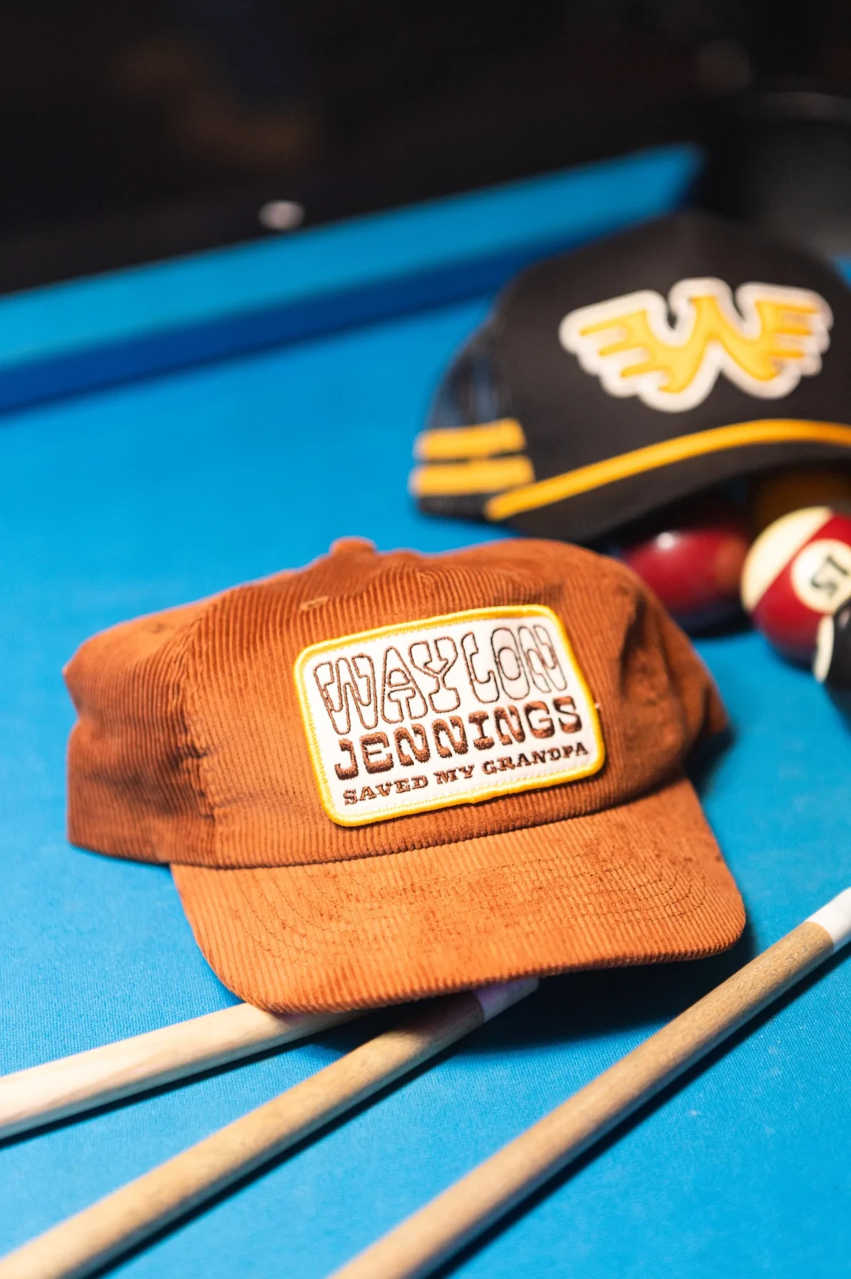 Seager Hat Seager X Waylon Jennings Grandpa Snapback 8 Seager Hat Seager X Waylon Jennings Grandpa Snapback - Image 6