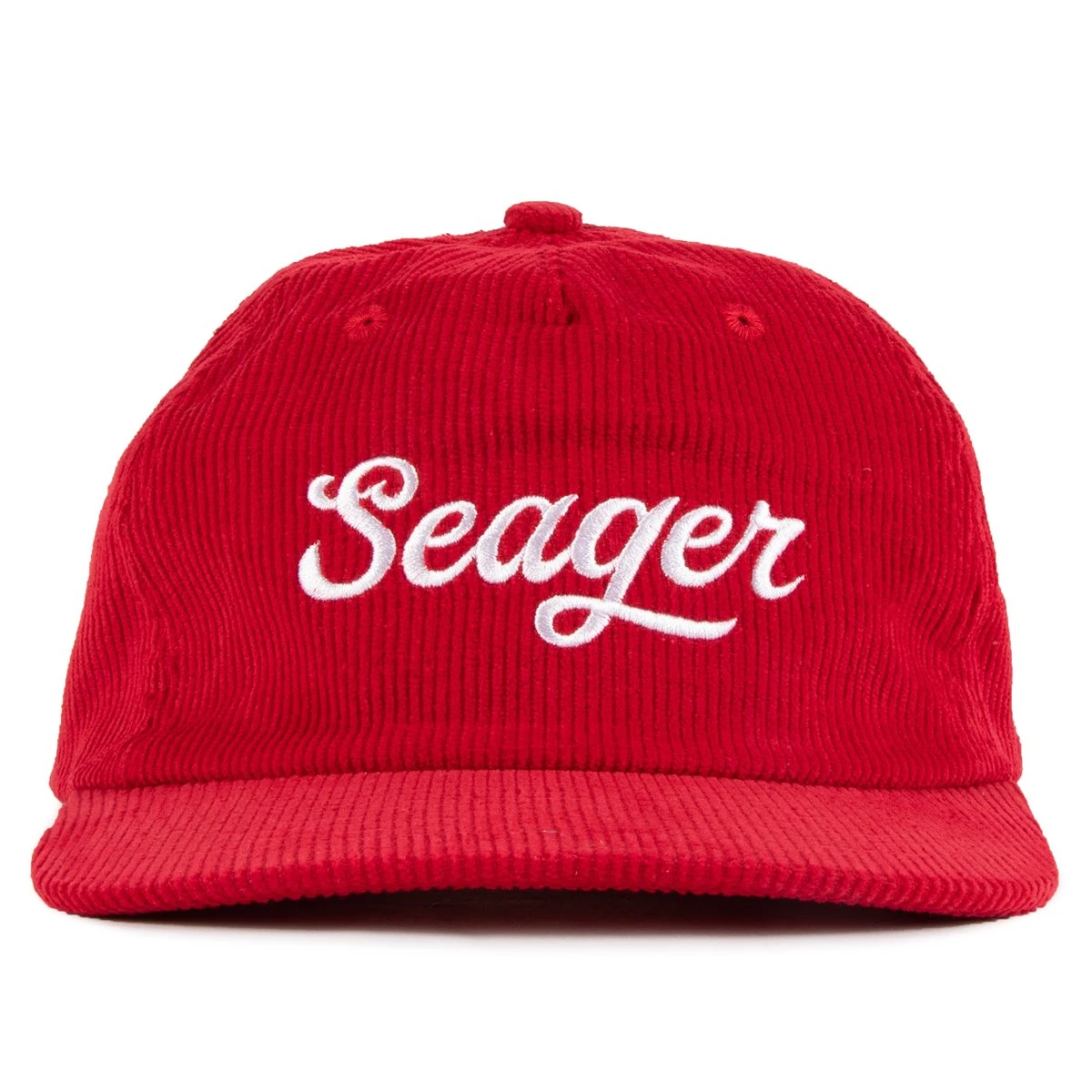 Seager Hat Big Red Corduroy Snapback 3 Seager Hat Big Red Corduroy Snapback