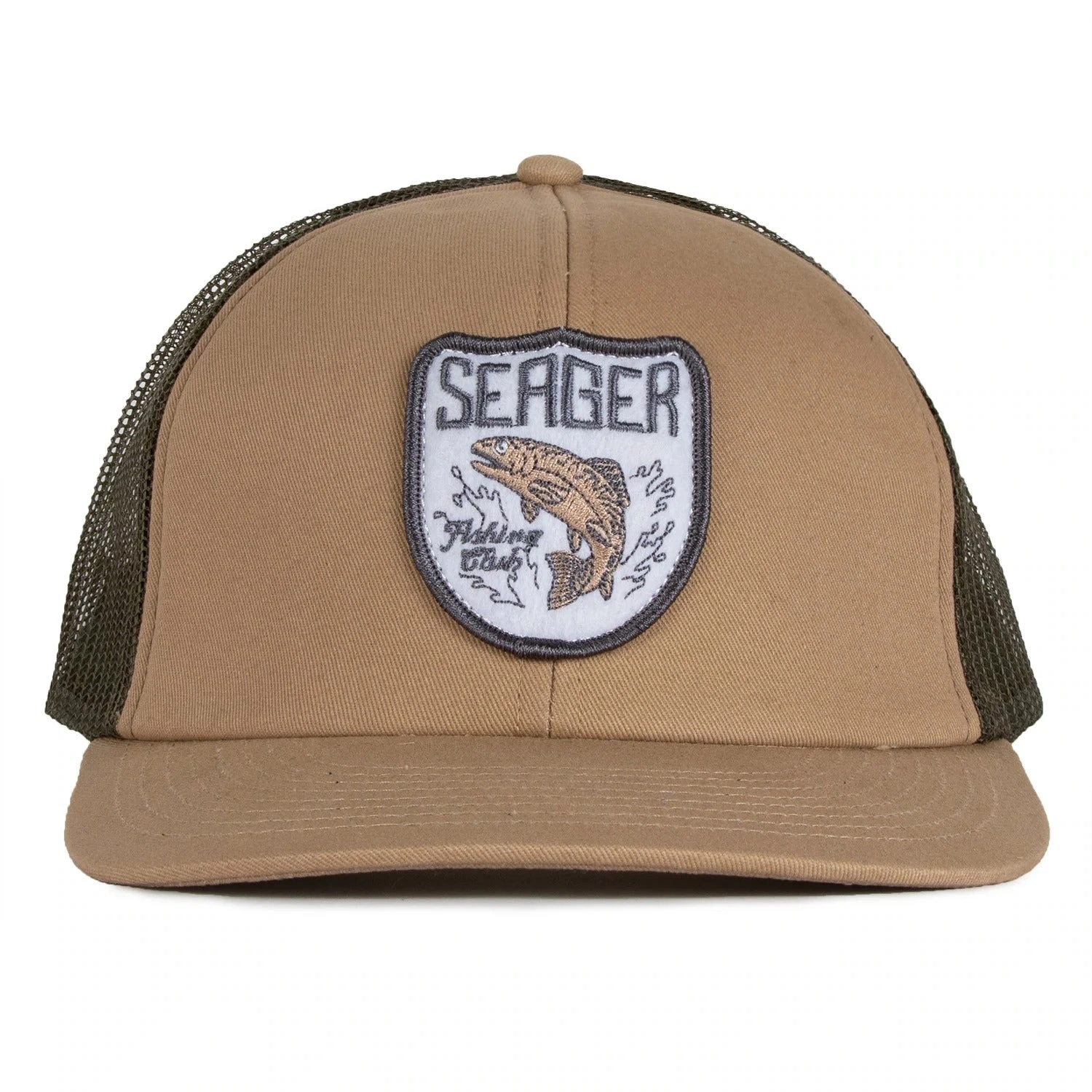 Seager Hat Fishing Club Mesh Snapback 3 Seager Hat Fishing Club Mesh Snapback