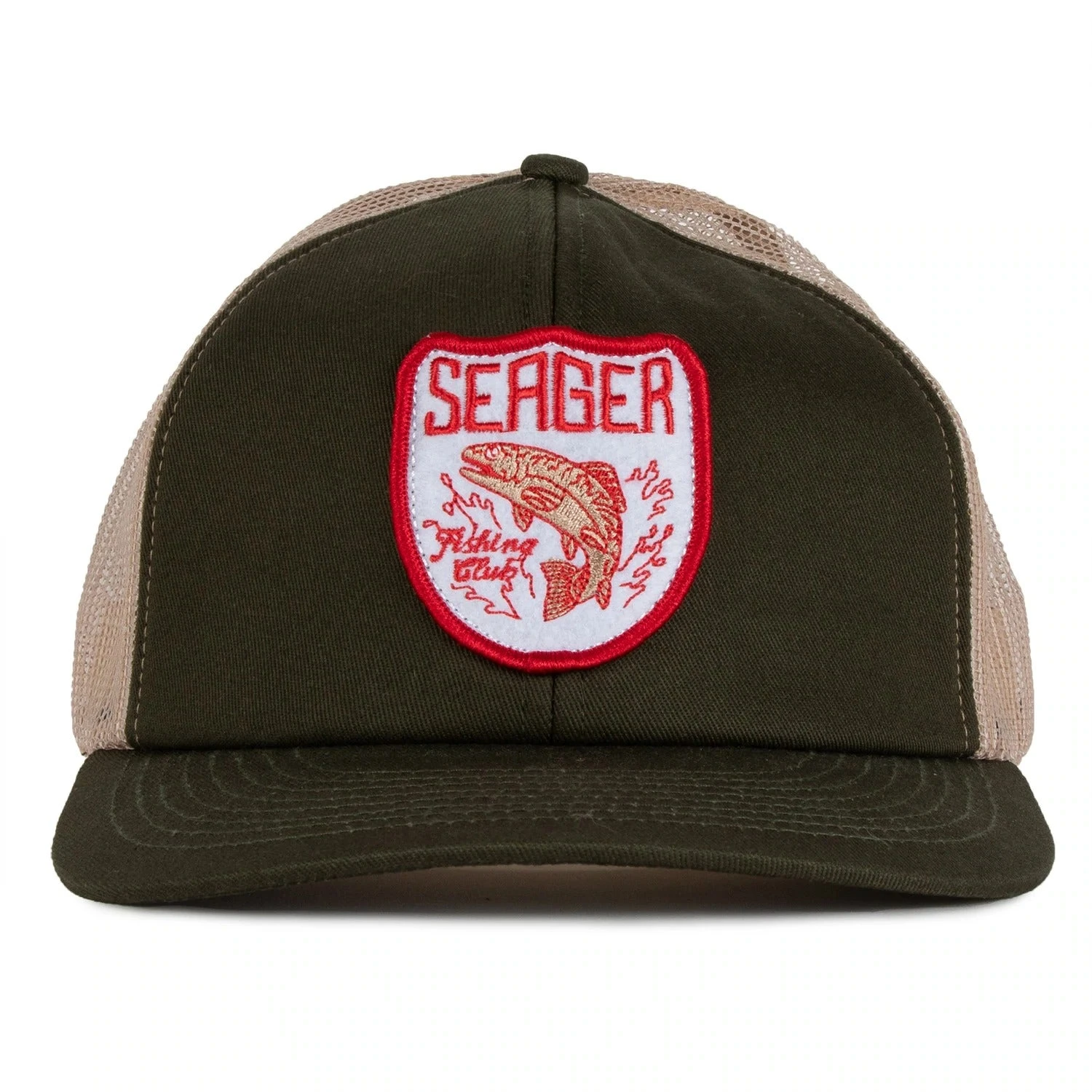 Seager Hat Fishing Club Mesh Snapback 7 Seager Hat Fishing Club Mesh Snapback - Image 5